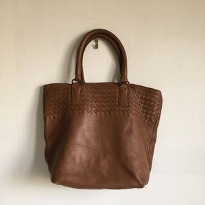 Bottega Veneta leather tote